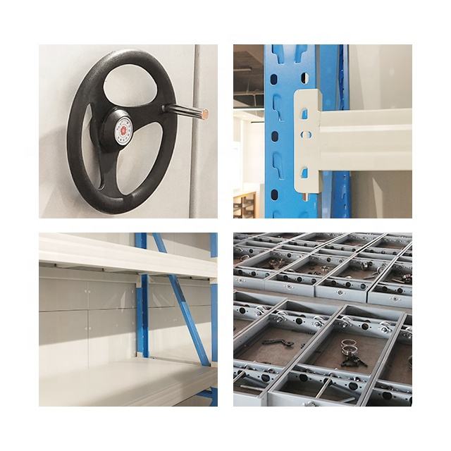 Arquivo Smart Archive Auto Densidade Arquivo Elétrico Sistema de Armazenamento de Compactor Prateleira Móvel Factory de Rack de Serviço Pesado
