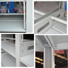 Metal Bookcase Bookshelf Book Rack Library Bookshelves