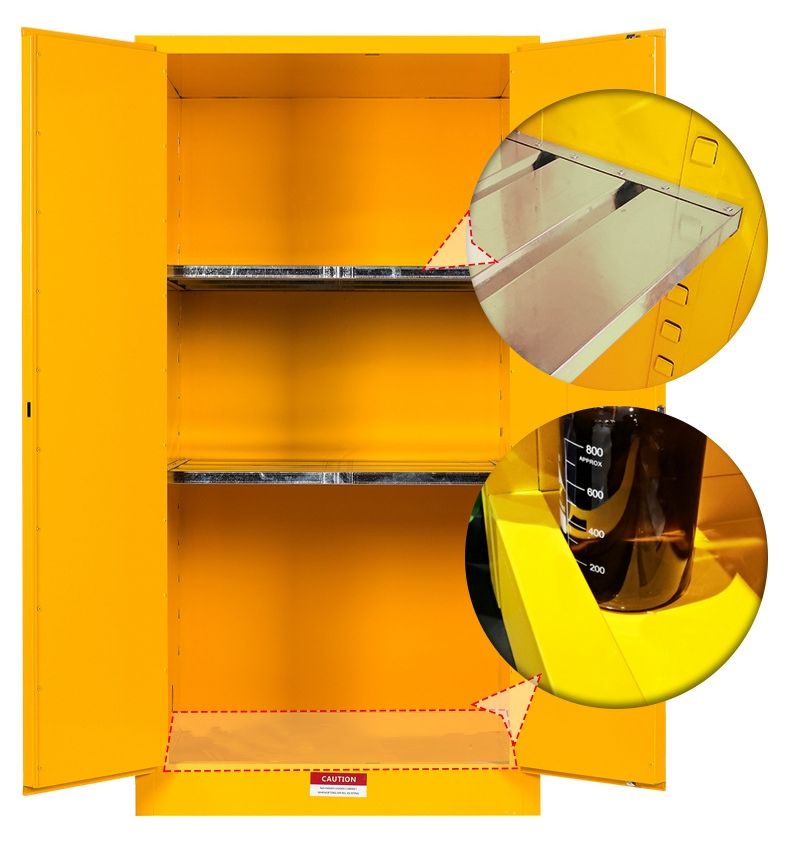 Laboratório Industrial Chemical Explosion Proof Gabinete Armário Armazenamento de Armazenamento de Armazenamento Químico Corrosivo Ácido Químico