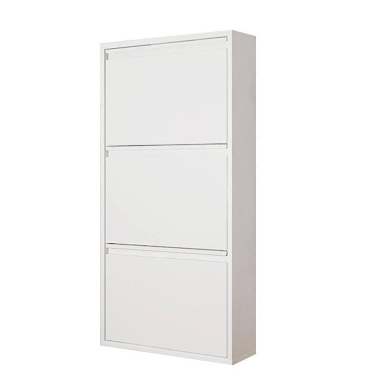 Racks de sapatos de calçados brancos para gabinete para gabinete de calçados de casa Scarpiera