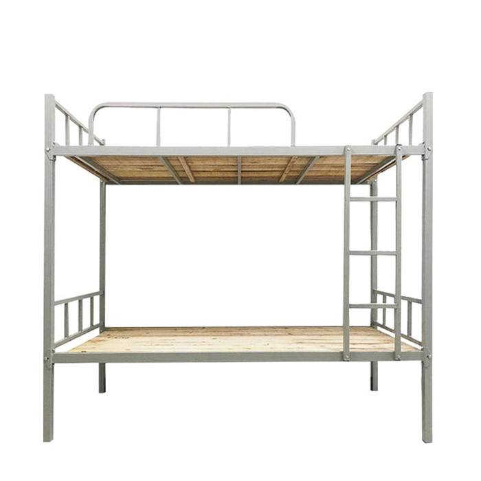 Cama de beliche de moldura de metal para albergue Use Metal Custom CARANTE FABRICAÇÃO