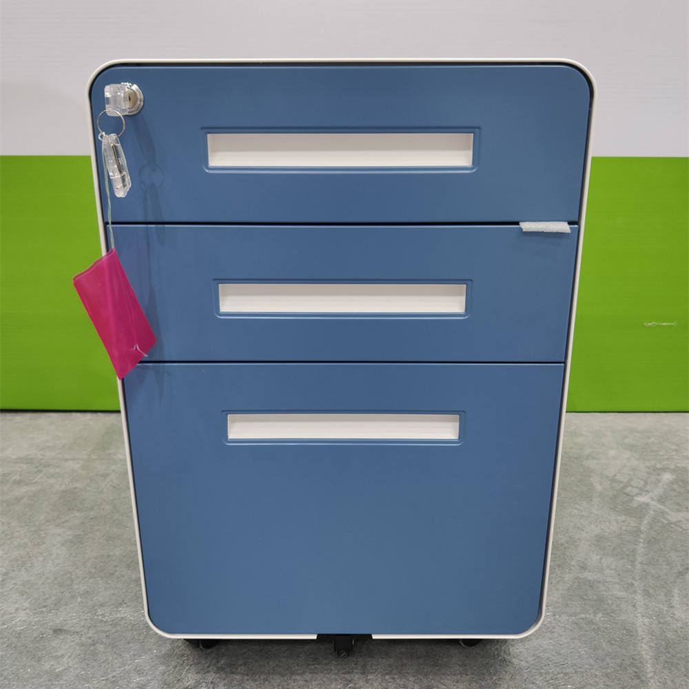 Arquivo de Arquivo Metal Metal Mobile Pedestal Arquivo de Home Office