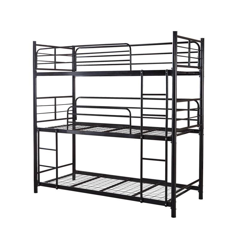 Beliche de três camadas Triplo para adultos Beliche de aço de moldura de metal adultos