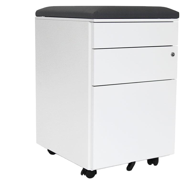 Arquivo de Arquivo Metal Metal Mobile Pedestal Arquivo de Home Office