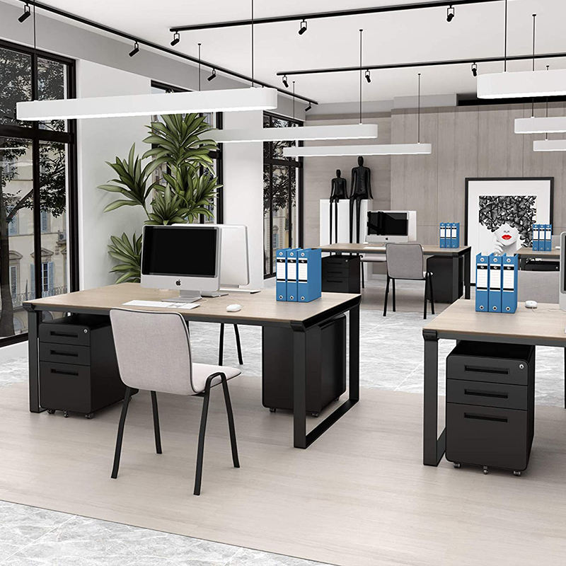 Office Use a4 Arquivo Armário de metal de aço móvel Pedestal Portable Steel 3 Gavetas Armário de arquivamento